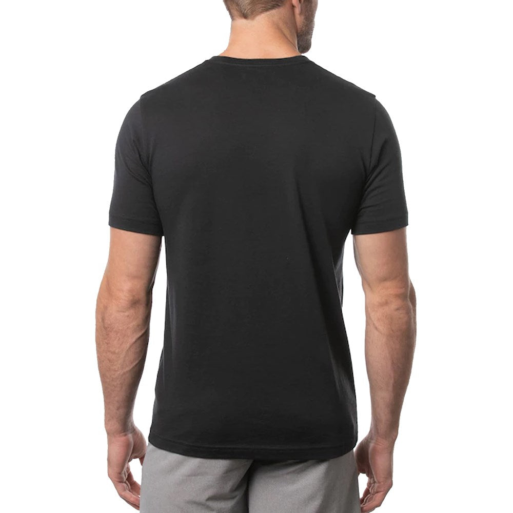 Travis Mathew Dad Bod 2.0 Golf Tee - Black