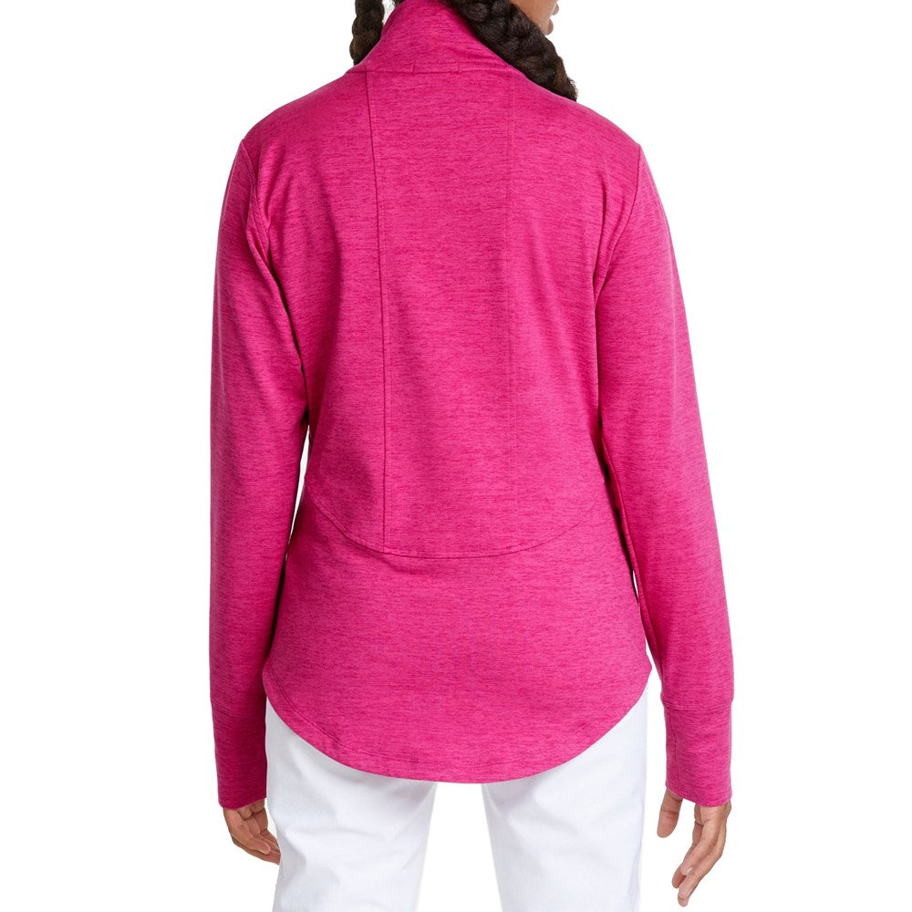 Puma Women's CLOUDSPUN Daybreak Golf Jacket - Festival Fuchsia Heather