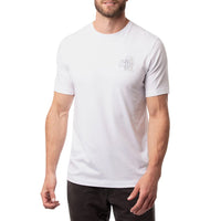 Travis Mathew Road Map Golf Tee - White