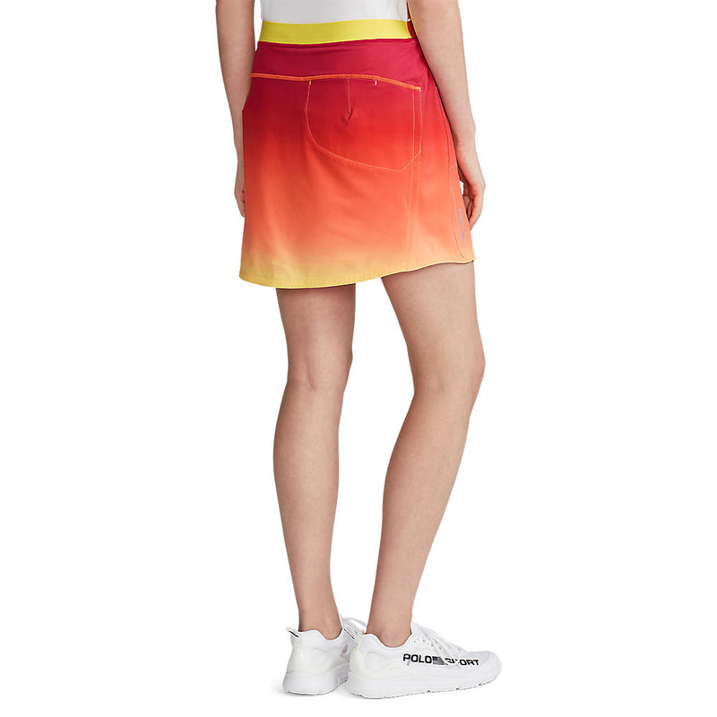 RLX Ralph Lauren Women's Printed Aim Skort 17" - Sunset Ombre