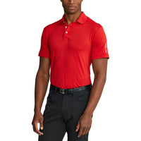 RLX Ralph Lauren Solid Airflow Performance Polo - RL Red